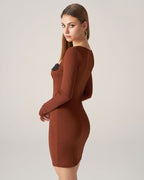 Dantelli Bodycon Mini Elbise