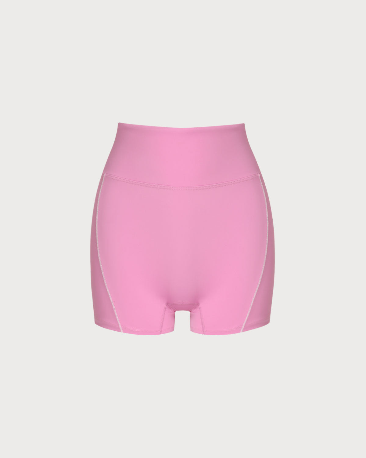 Pembe Yüksek Streç Yoga Pantolonu