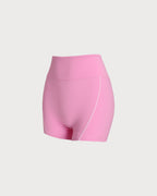 Pembe Yüksek Streç Yoga Pantolonu