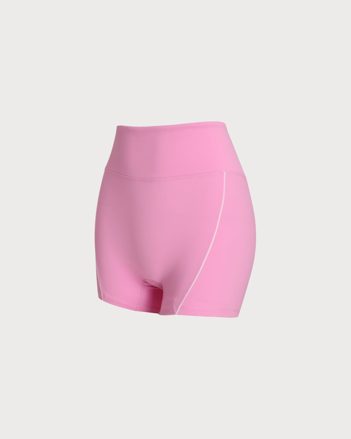 Pembe Yüksek Streç Yoga Pantolonu