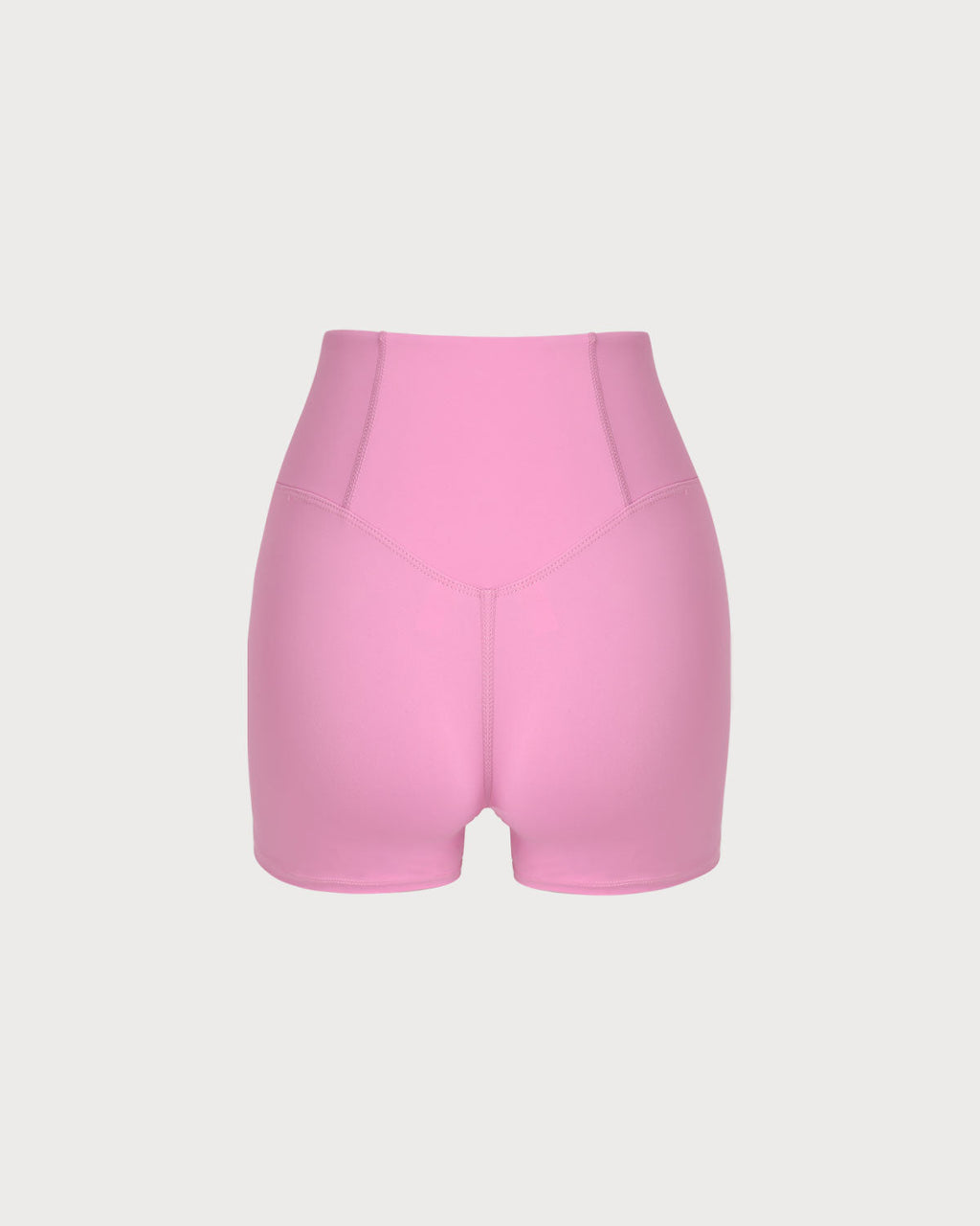 Pembe Yüksek Streç Yoga Pantolonu