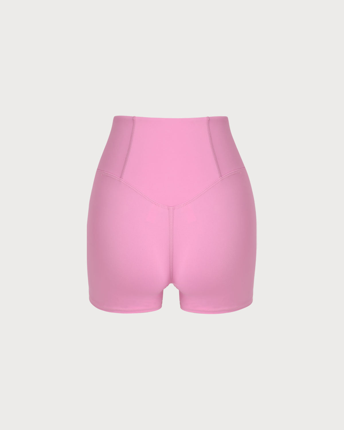 Pembe Yüksek Streç Yoga Pantolonu