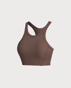 Kahverengi İ-Back Yoga Atlet