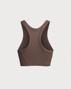 Kahverengi İ-Back Yoga Atlet