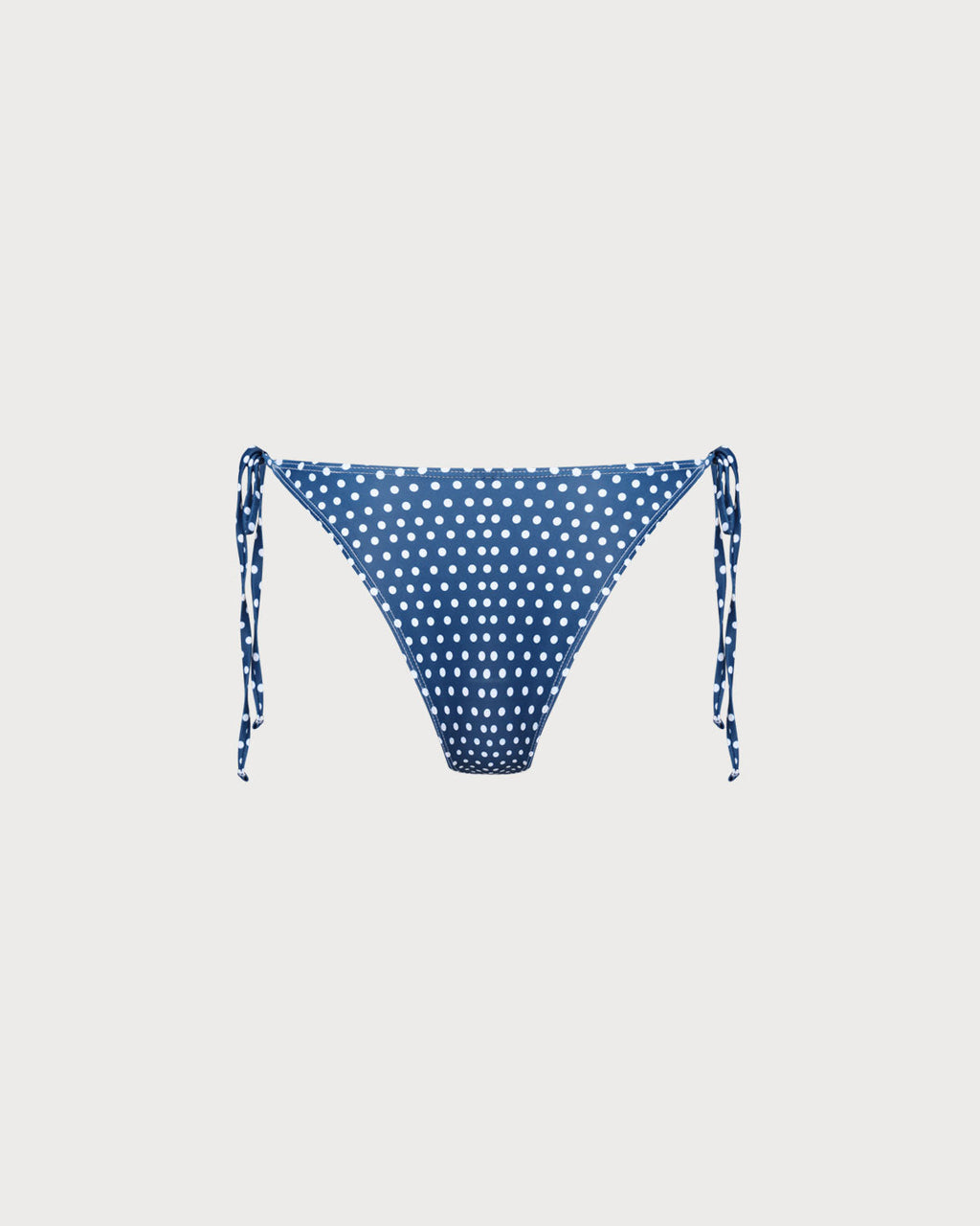 Mavi Polka Dot Balenli Bikini Takımı