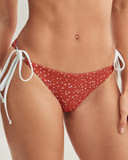 Kırmızı Puantiyeli Bikini Takımı