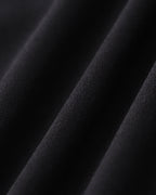 Siyah Kontrast Sevgili Yaka Askılı Midi Elbise