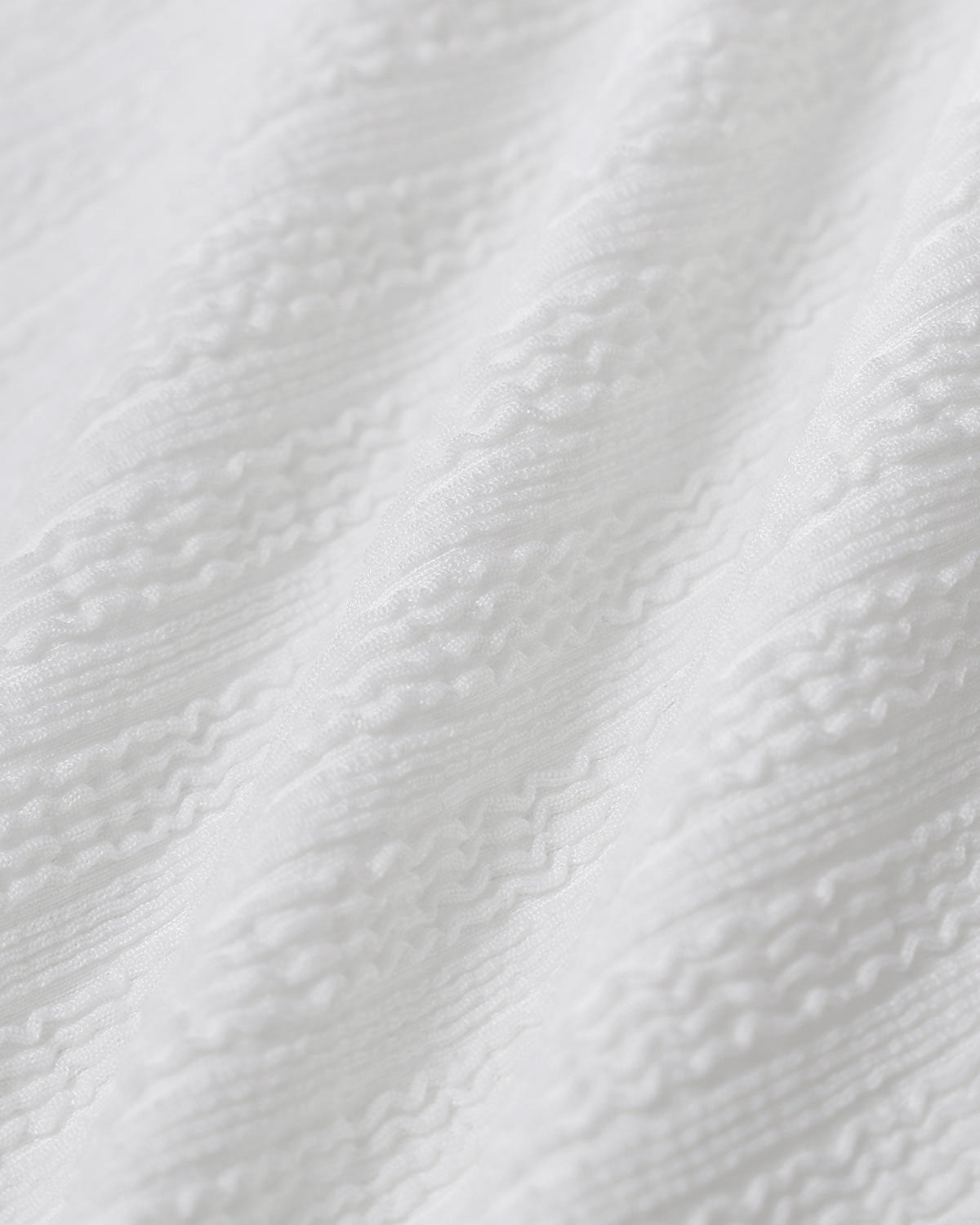 Beyaz Bralet Dokulu Tek Parça Mayo