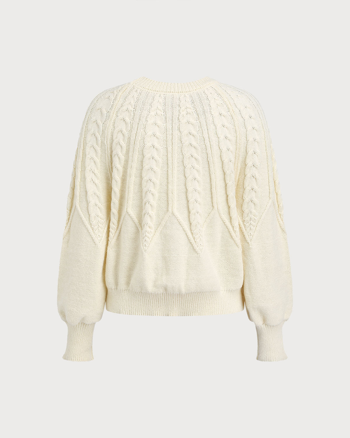 Kayısı Renkli Yuvarlak Yaka Kazak