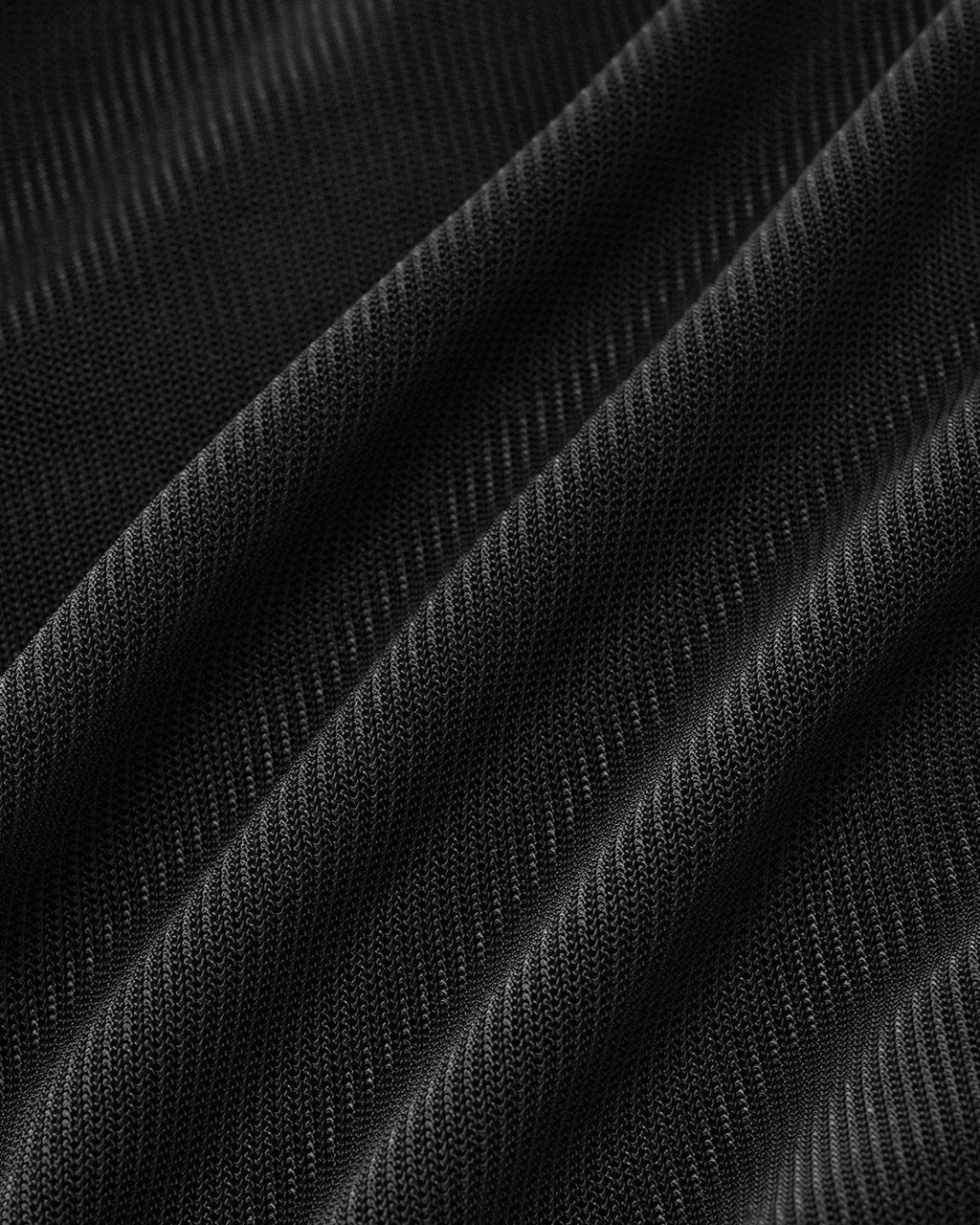 Siyah File Şeffaf Tişört