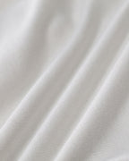 Beyaz Büzgülü Tek Sıra Hırka