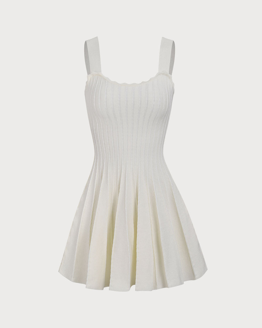 Kadın Bej Örme Kazak Elbise