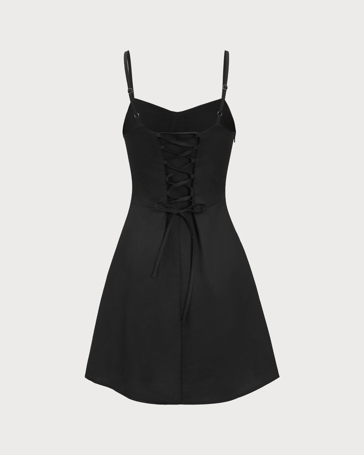 Siyah Slip Mini Elbise