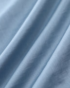 Mavi Derin V Yaka Kısa Kollu Bluz