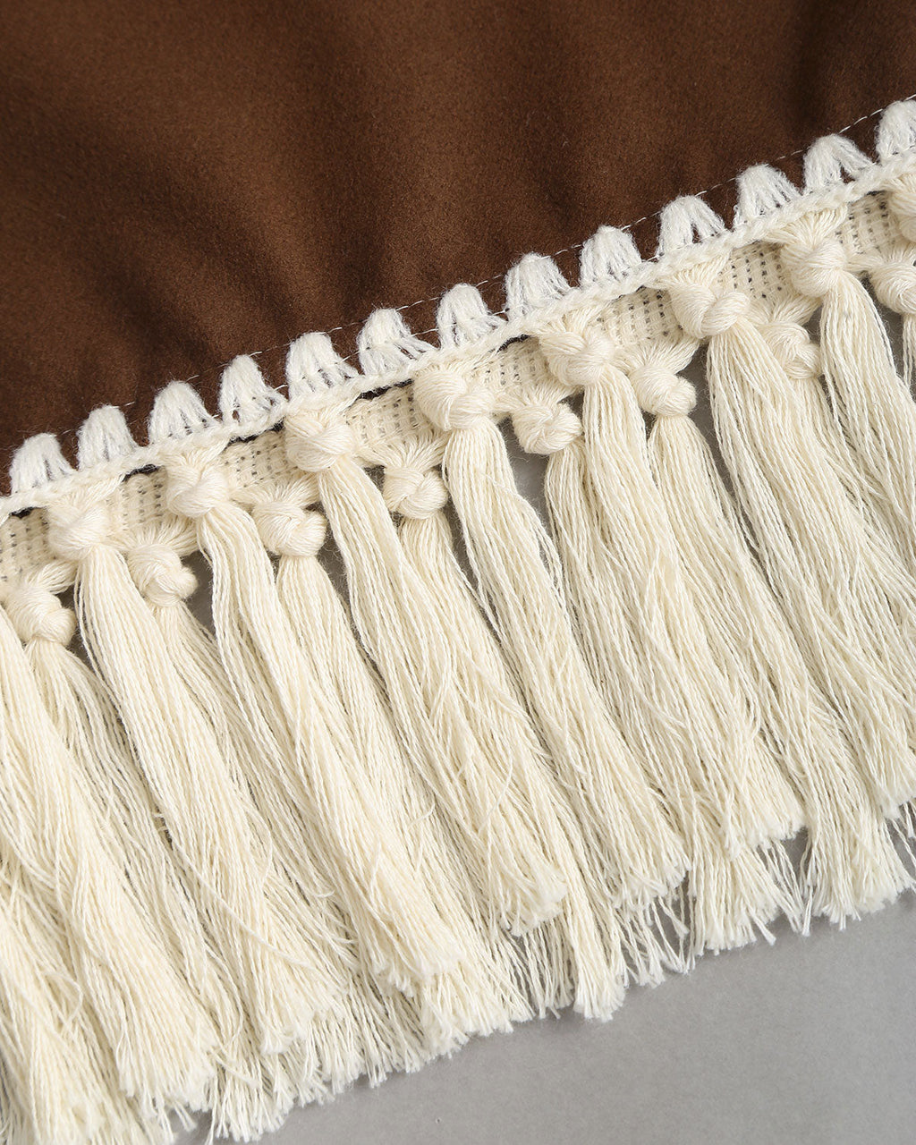 Kahverengi Kontrastlı Cepli Ceket