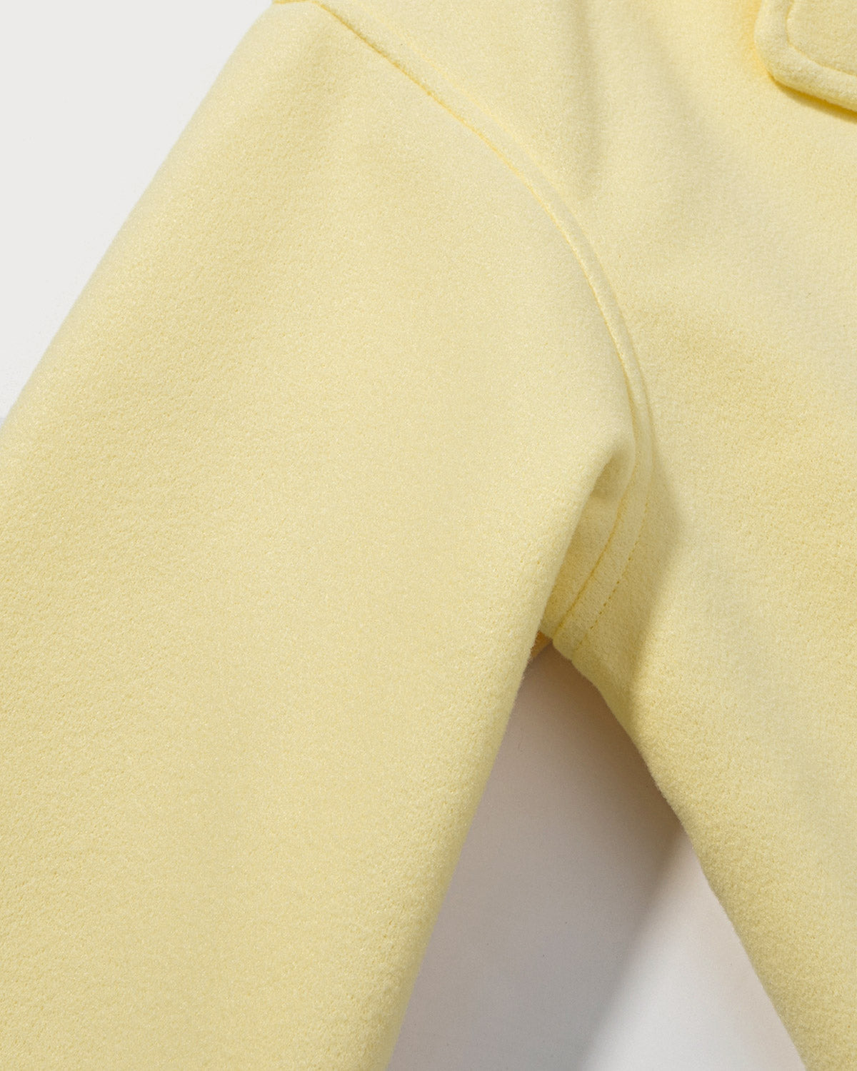 Sarı Çift Sıralı Cepli Ceket