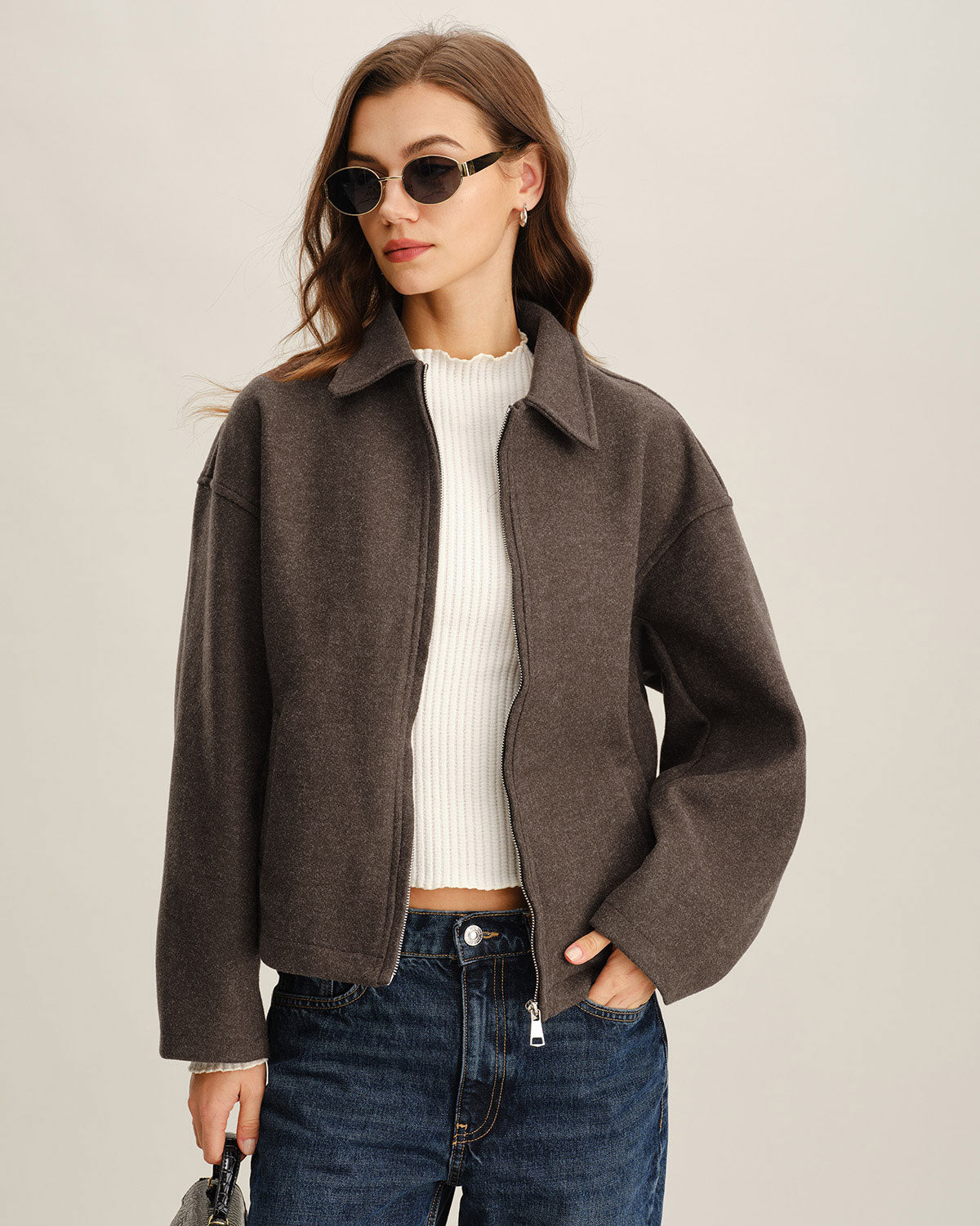 Kahve Cepli Ceket