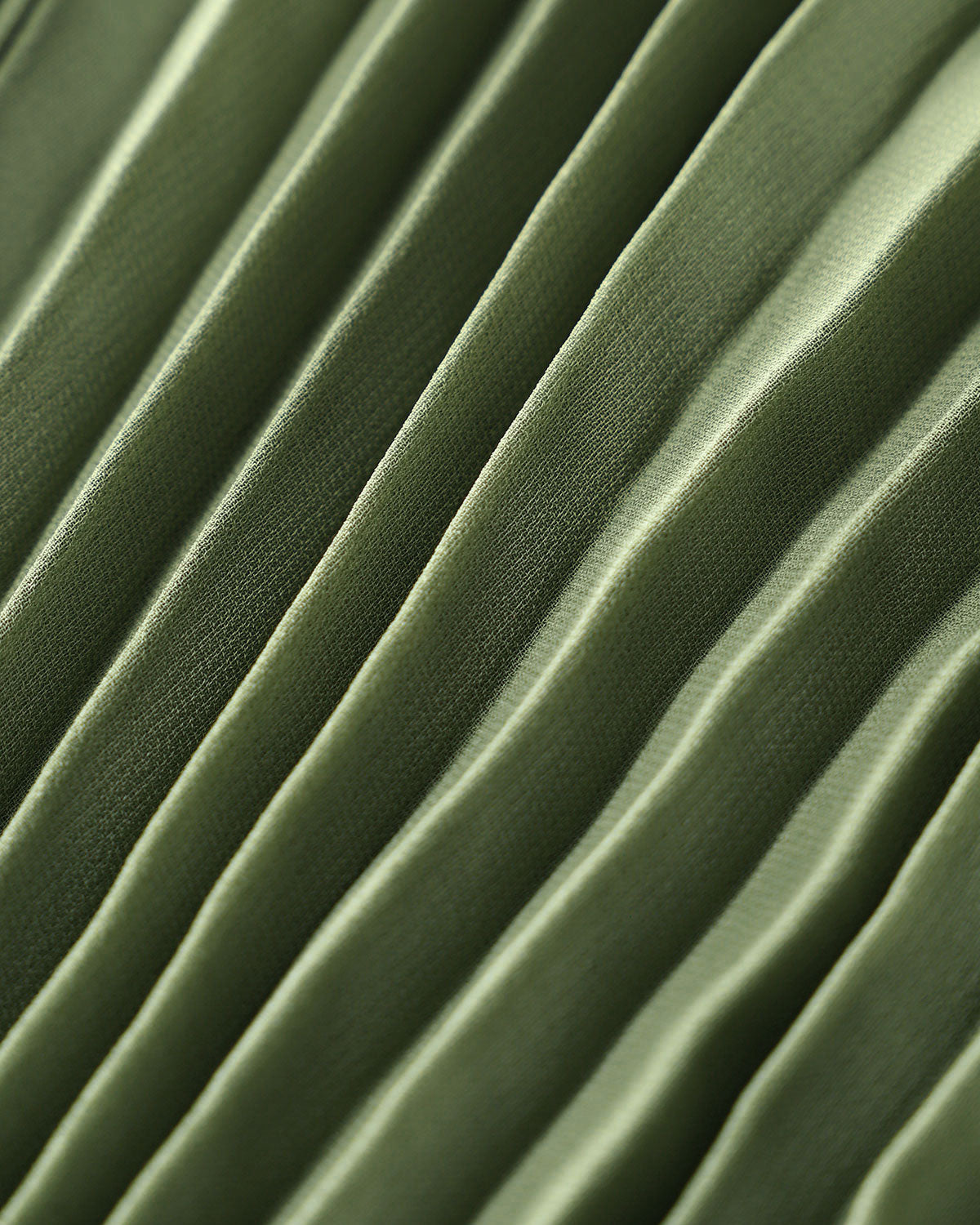 Yeşil Sweetheart Yakalı Flowy Slip Maxi Elbise