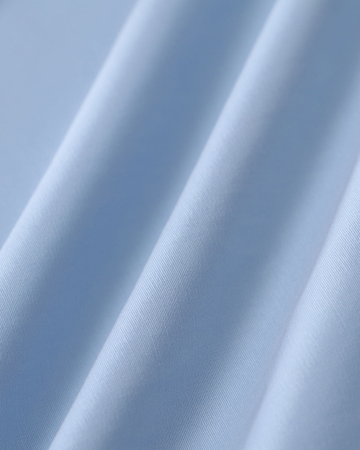 Mavi V Yaka Düğmeli Kolsuz Midi Elbise