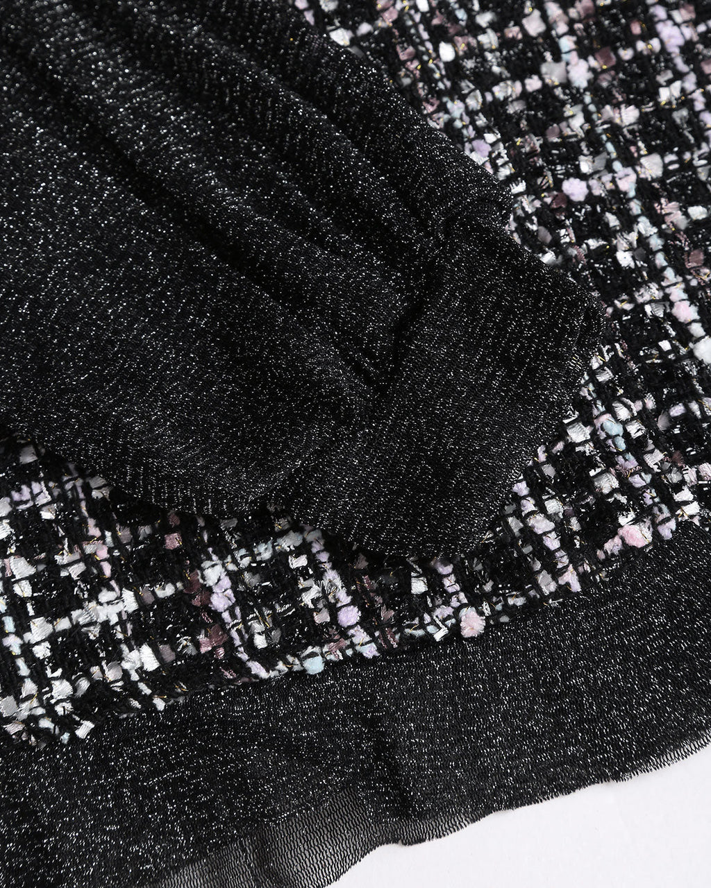 Siyah Şeffaf A-Line Mini Elbise