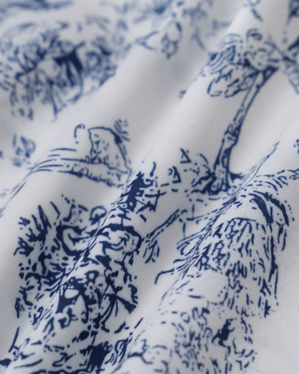 Mavi Çiçekli Kolsuz Mini Elbise