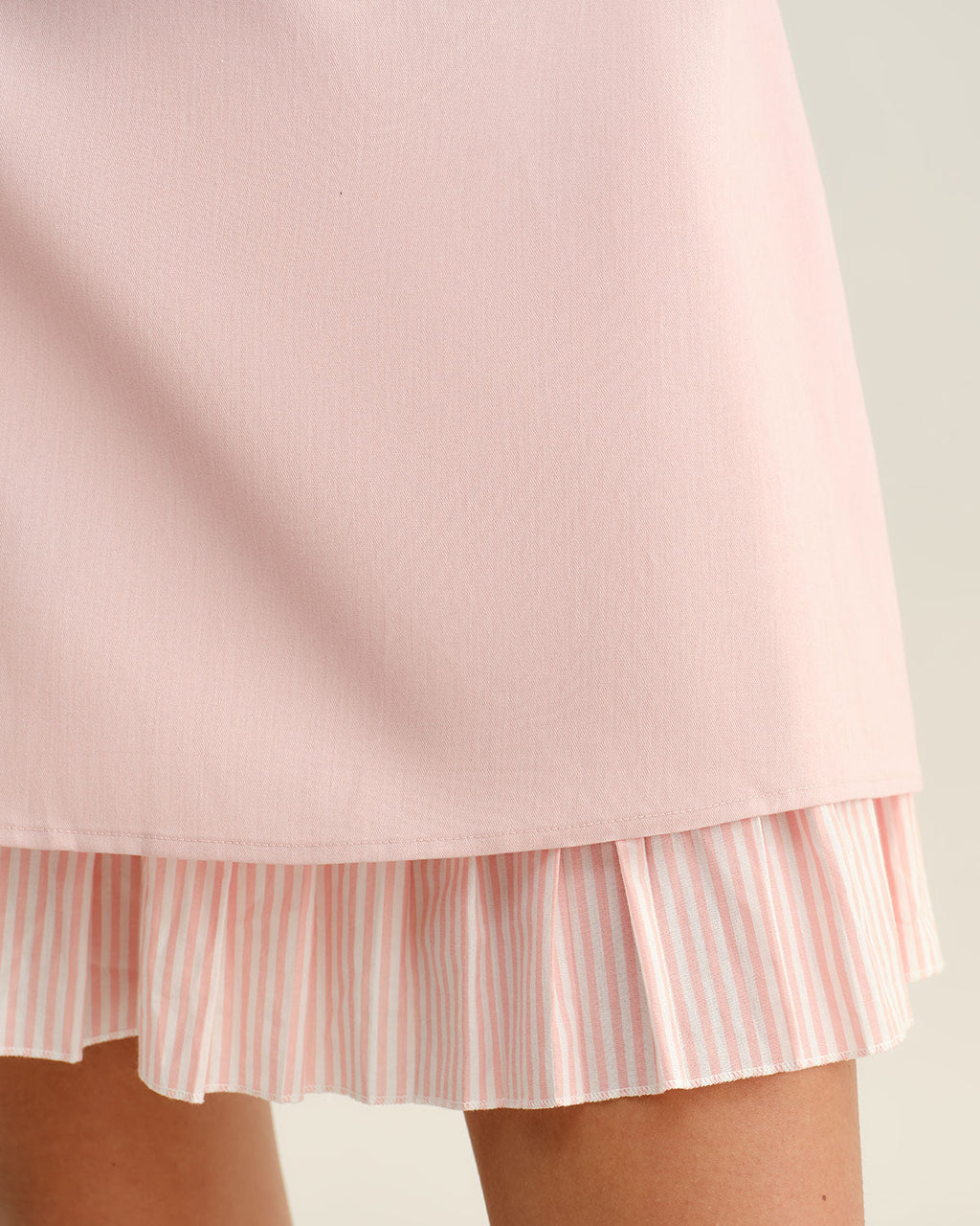 Pembe Slip Mini Elbise