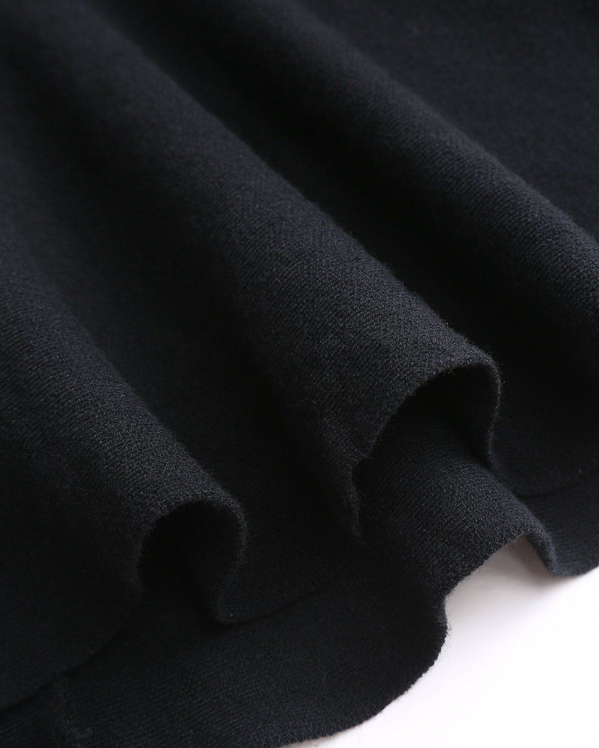 Siyah Denizkızı Midi Etek