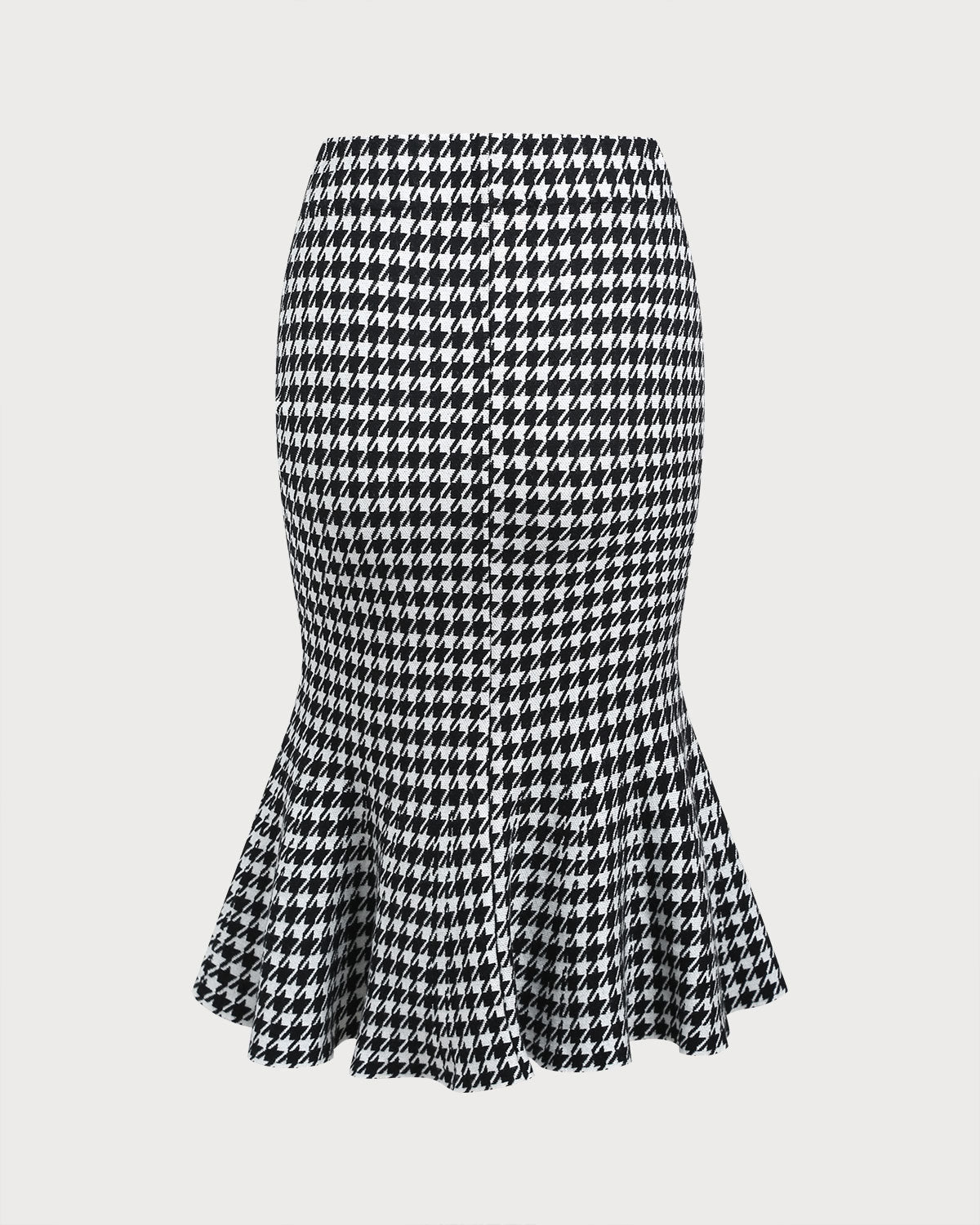 Beyaz Denizkızı Midi Etek